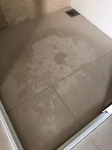 Stain On Shower Floor